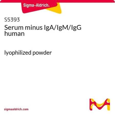 Сыворотка человека без IgA/IgM/IgG, лиофилизированный порошок